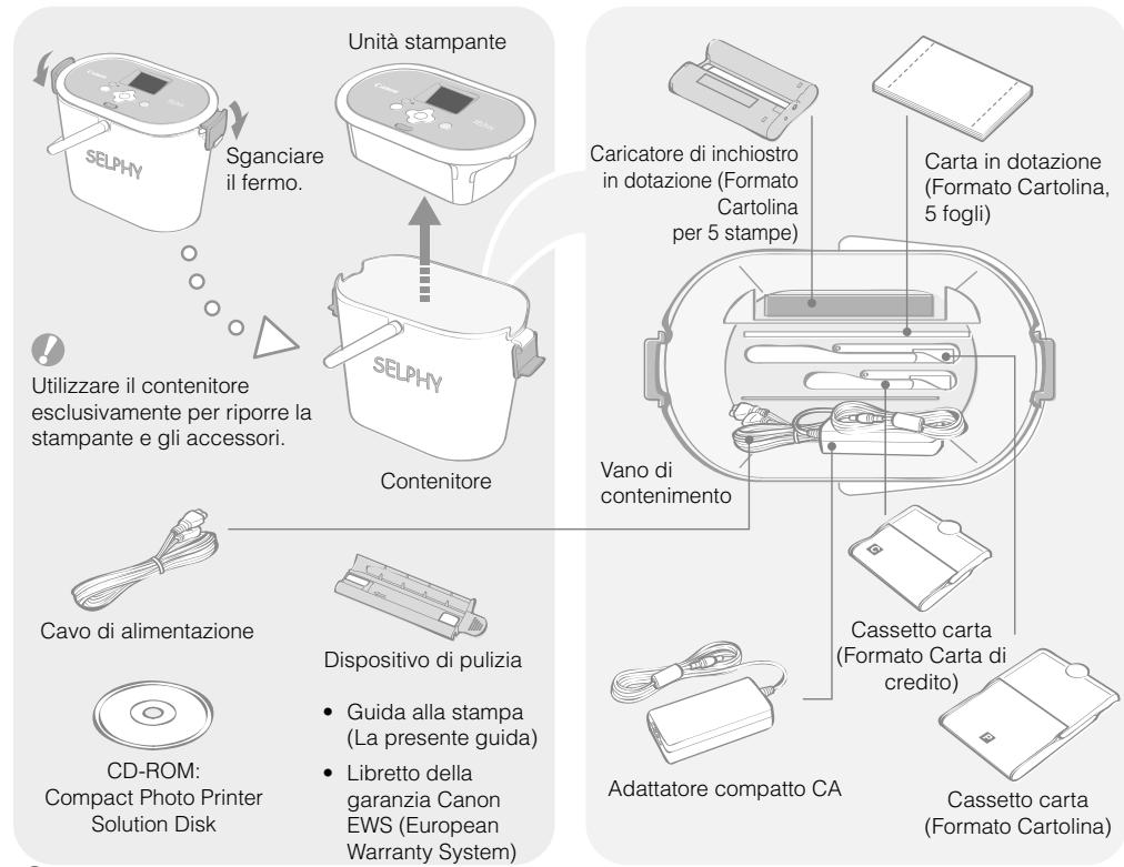 CANON SELPHY CP770 - Contenuto della confezione - 1