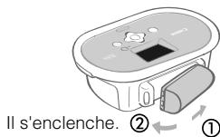 CANON SELPHY CP770 - Chargement de la batterie - 2