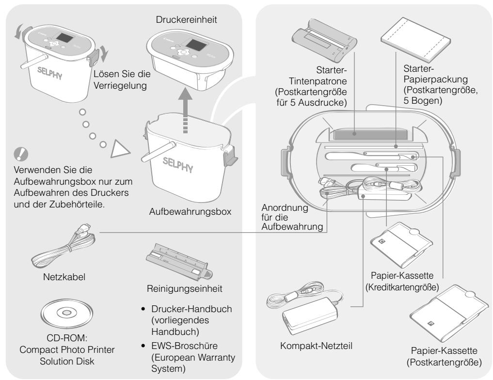 CANON SELPHY CP770 - Lieferumfang - 1