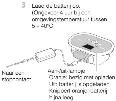 CANON SELPHY CP770 - - De batterij opladen - 3