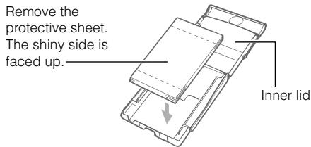 CANON SELPHY CP770 - Set the paper. - 1