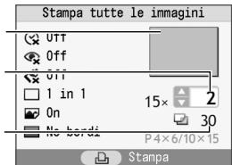 CANON SELPHY CP770 - - Stampa di immagini con impostazioni specificate alla fotocamera (Stampa DPOF) - 5