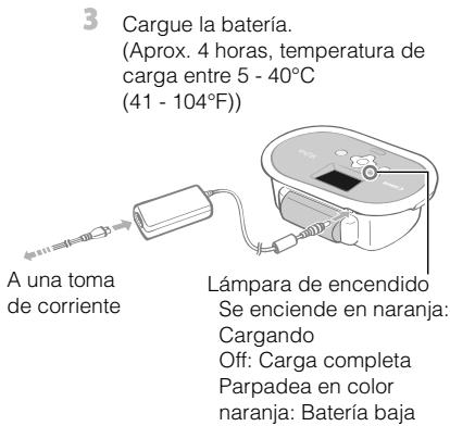 CANON SELPHY CP770 - Cargar la batería - 3