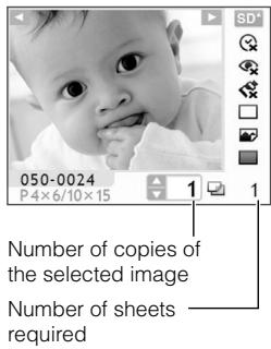 CANON SELPHY CP770 - Press or to select the image you wish to print. - 2