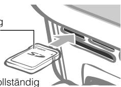 CANON SELPHY CP770 - Dadurch wird der Drucker eingeschaltet. Setzen Sie eine Speicherkarte in den entsprechenden Kartensteckplatz ein. - 2