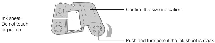 CANON SELPHY CP770 - Preparing the Ink Cassette - 1