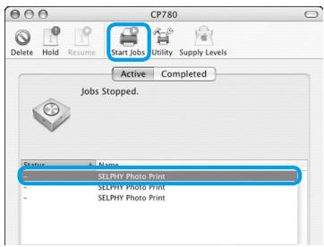 CANON SELPHY CP780 - Select the number of prints. - 1