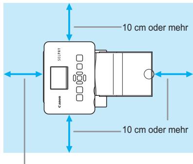 CANON SELPHY CP780 - Aufstellen des SELPHY-Druckers - 1