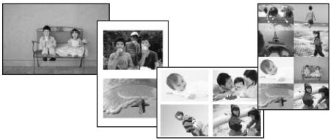 CANON SELPHY CP780 - Auswahlen eines Layouts für den Druck (Seitenlayout) - 1
