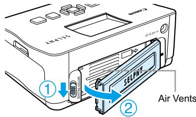 CANON SELPHY CP780 - Using the Battery Pack - 1