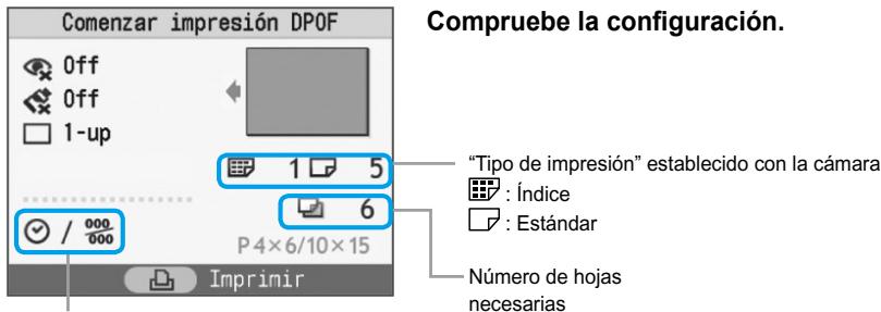CANON SELPHY CP780 - Impresión de imágenes usingo la configuraciónspecificada en la CAMERA (Impresión DPOF) - 4