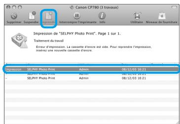 CANON SELPHY CP780 - Sélectionnez le nombre d'impressions. - 2
