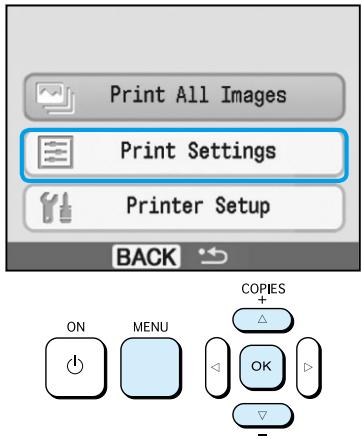 CANON SELPHY CP780 - Setting Various Functions - 1