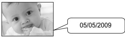 CANON SELPHY CP780 - Impostazione della [Data] su [On]. - 2