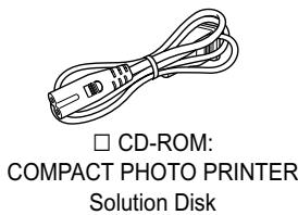 CANON SELPHY CP780 - Containido del paquete - 3