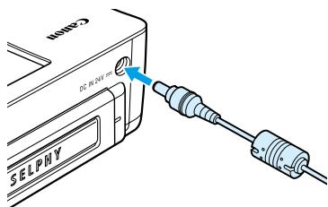 CANON SELPHY CP780 - Insérez le bac d'alimentation. - 1