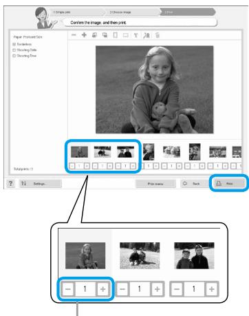 CANON SELPHY CP780 - Select an image. - 1