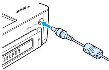 CANON SELPHY CP780 - Collegamento della stampante SELPHY - 1