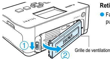 CANON SELPHY CP780 - Utilisation du module de batterie - 1