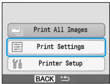 CANON SELPHY CP780 - Display the menu. - 1