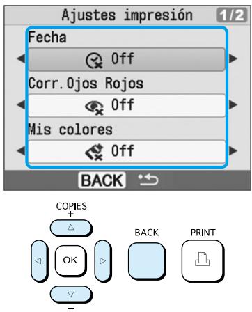 CANON SELPHY CP780 - Acceda a la pantalla de configuración. - 1