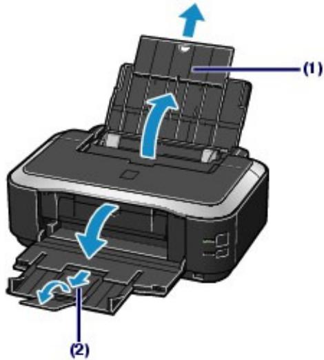 CANON PIXMA IP4850 - Chargez le papier. - 1