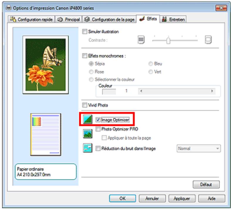 CANON PIXMA IP4850 - Lissage des contours irréguliers - 2