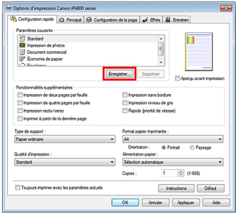 CANON PIXMA IP4850 - Cliquez sur Enregistrer... - 1