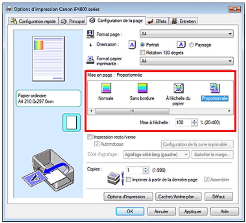 CANON PIXMA IP4850 - Impression proportionnée - 2