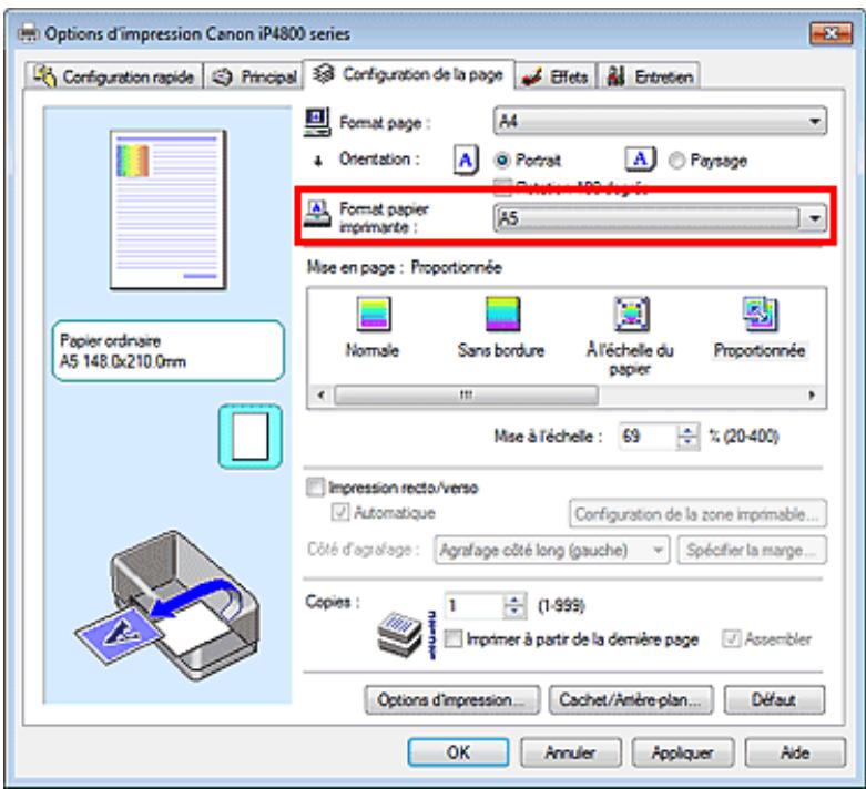 CANON PIXMA IP4850 - Impression proportionnée - 3