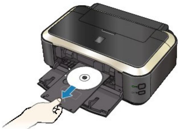 CANON PIXMA IP4850 - Tirez le bac disque vers vous. - 1
