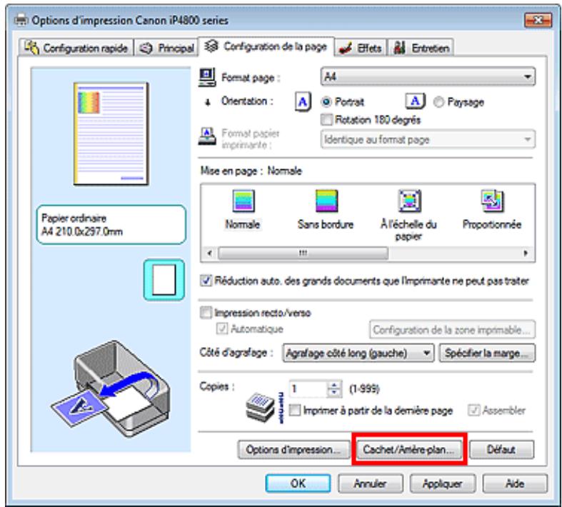 CANON PIXMA IP4850 - Impression d'un cachet - 1