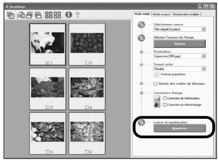 CANON CANOSCAN 4400F - Installez le guide de film sur le couvercle du scanner, puis fermez ce dernier. - 5