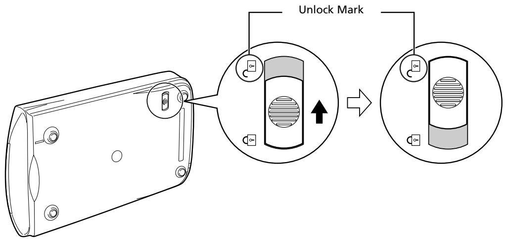 CANON CANOSCAN 4400F - Unlocking the Scanner - 1