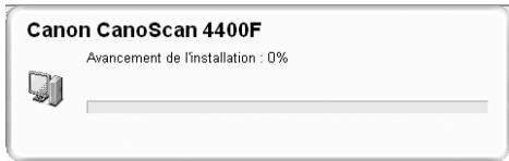 CANON CANOSCAN 4400F - Pour les applications livrées, suivez les instructions qui s'affichent afin de proce dé à leur installation. - 1