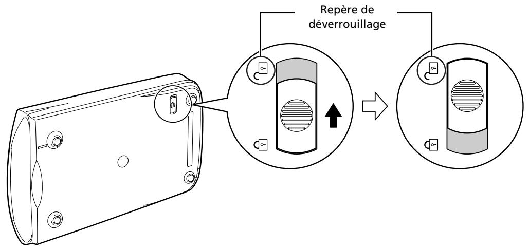 CANON CANOSCAN 4400F - Déverrouillage du scanner - 1