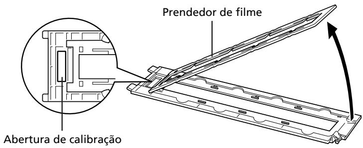 Prendedor de filme Abertura de calibração