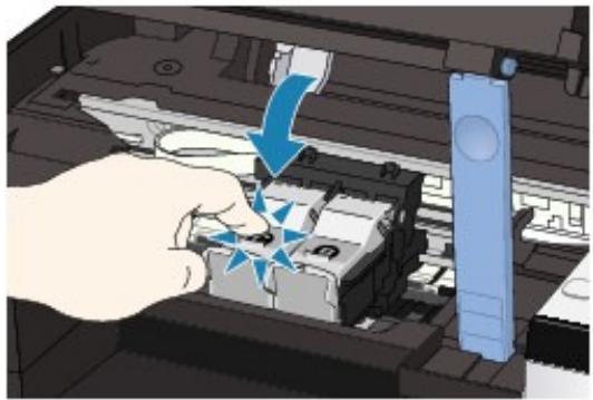 CANON MP250 - - Contrôle 2 : la cartouche FINE est-elle installée correctement ? - 1