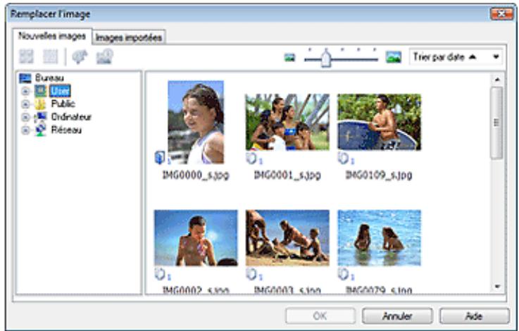 CANON MP250 - Remplacement des photos - 2