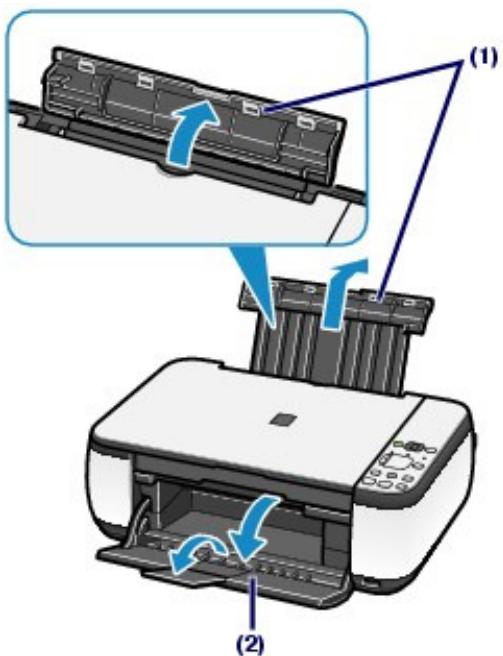 CANON MP250 - Chargez le papier. - 1