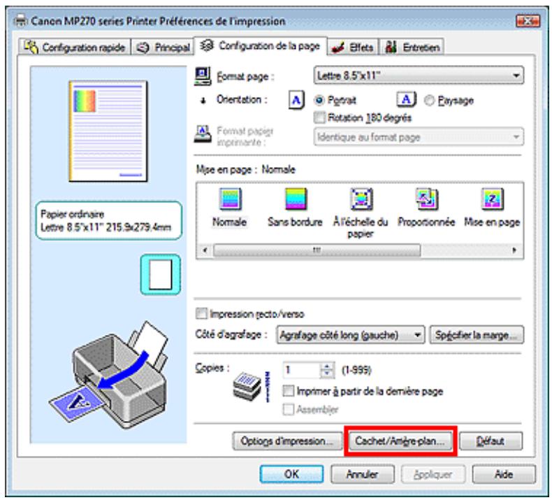 CANON MP250 - Impression d'un cachet - 1