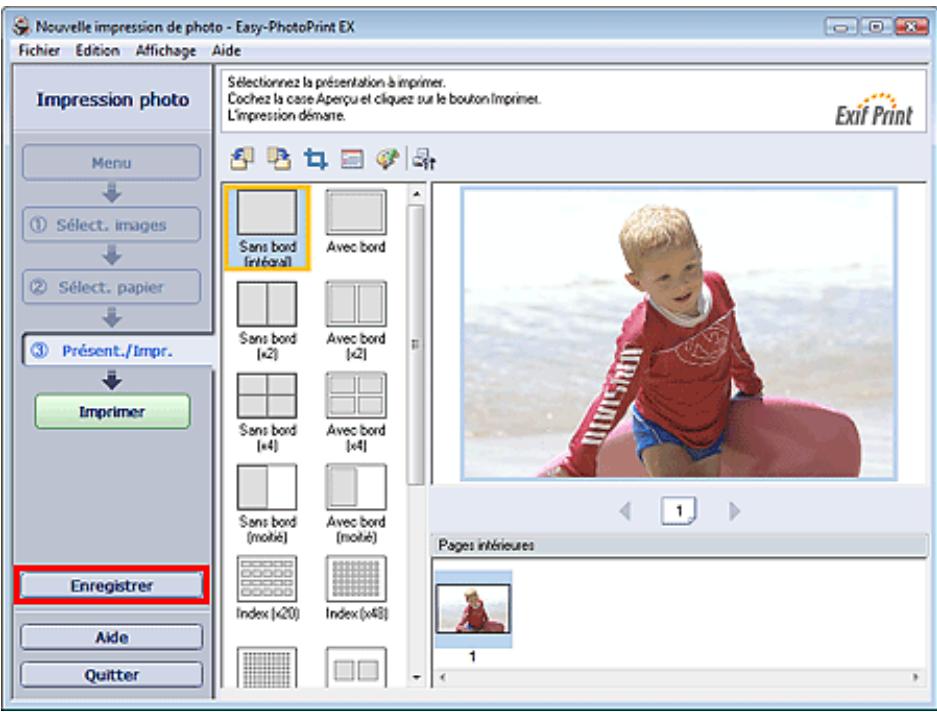 CANON MP250 - Enregistrement des photos - 1