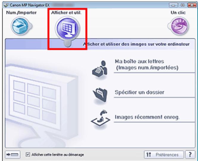 CANON MP250 - Onglet afficher et utiliser des images sur votre ordinateur - 1