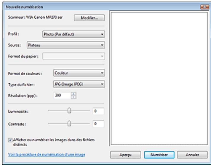 CANON MP250 - Numérisation à l'aide du pilote WIA 2.0 - 1