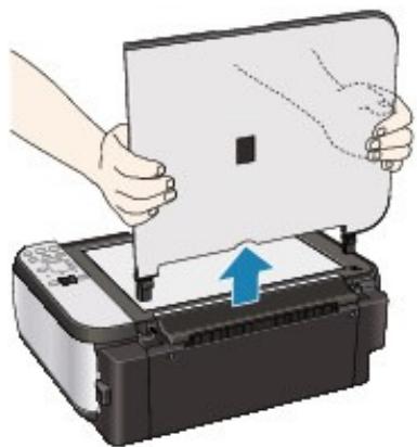 CANON MP250 - - Retrait du capot de documents : - 1