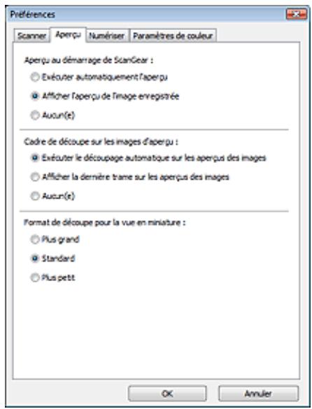 CANON MP250 - Onglet aperçu - 1