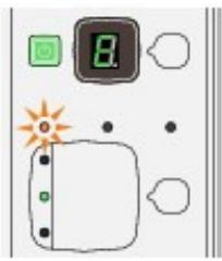 CANON MP250 - Le témoin d'alarme s'allume en orange - 1