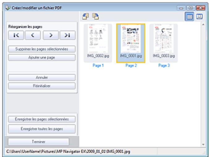 CANON MP250 - Ajoutez/supprimez des pages selon vos besoins. - 1