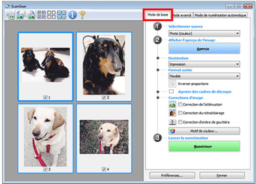 CANON MP250 - Mode de base - 1