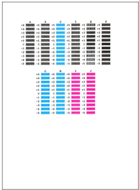 CANON MP250 - Alignement tête d'impression - 1